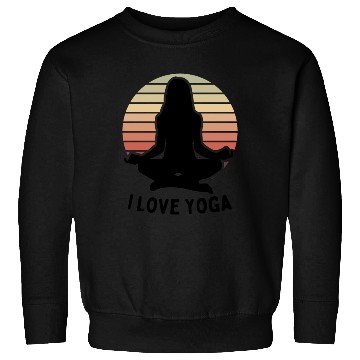 Discover I Love Yoga Sweatshirts