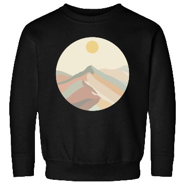 Discover Sunset Mountains Sweatshirts