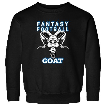 Discover Fantasy Football GOAT Gift Idea Draft BBQ Sweatshirts