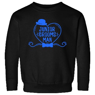 Discover Junior Grooms Man Ring Bearer Wedding Gift Sweatshirts