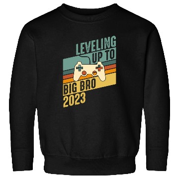 Discover Level up Big Brother 2023 Baby Gamer Boy Baby Sweatshirts