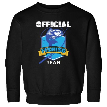 Discover Official fishing team Sweatshirts