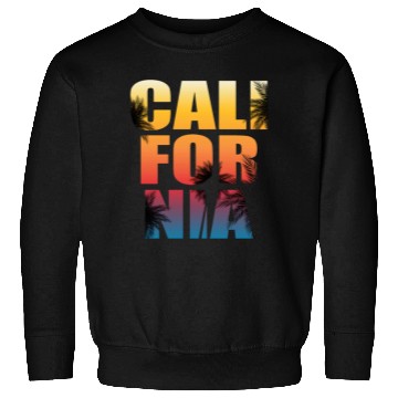 Discover California palm tree Sweatshirts