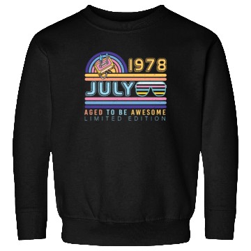 Discover Brilliant Gift For July 1978 Sweatshirts