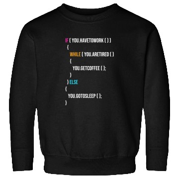Discover Funny Programmer Codes Coffee And Sleep Sweatshirts