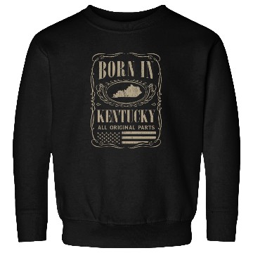 Discover Vintage America US States Born Kentucky Sweatshirts