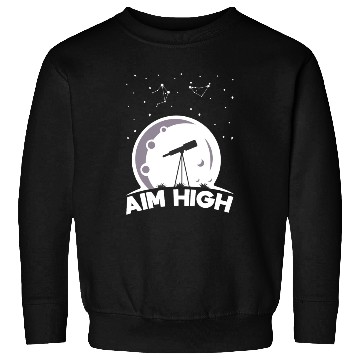 Discover Telescope Owner Stars Galaxy Astronomy Sweatshirts