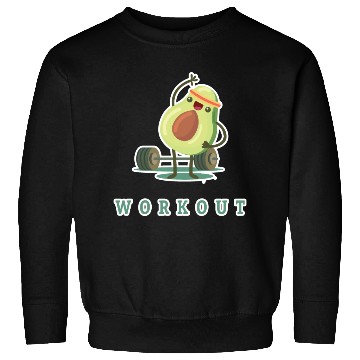 Discover Avocado Workout Sweatshirts