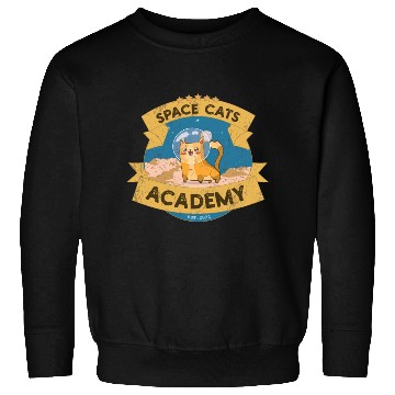 Discover Space Cats Academy Sweatshirts