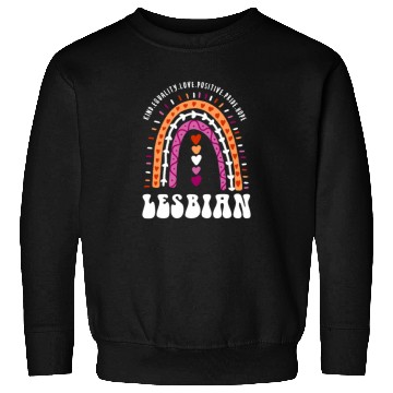 Discover Lesbian Pride Boho Rainbow Sweatshirts