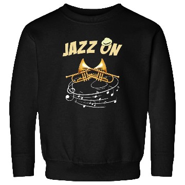 Discover Jazz Music Lover Trumpet Sweatshirts