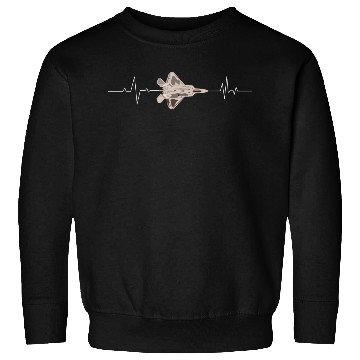 Discover f22 raptor heart beat Sweatshirts
