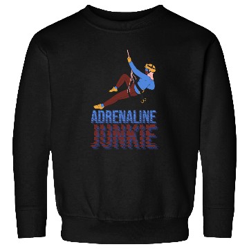 Discover Adrenaline Junkie Rock Climbing Sweatshirts