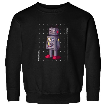 Discover Toy Robot Robotics Sweatshirts