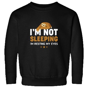 Discover Sloth Sloths, Sleeping, Resting, Eyes Sweatshirts