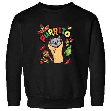 Discover PURRRITO Cat Sweatshirts, Cat Lovers Sweatshirts, Cat Owners
