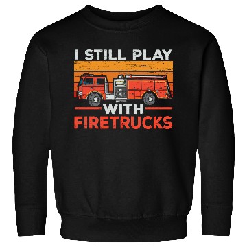 Discover Firefighting Fireman Firefighter Fire Firewoman Sweatshirts