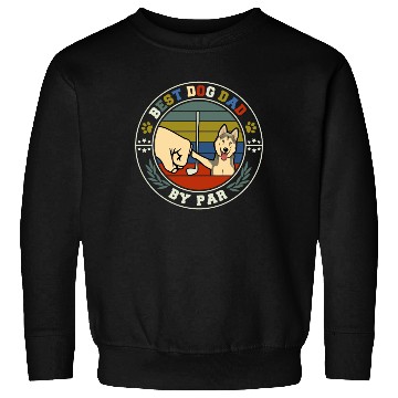 Discover Best Dog Dad By Par Sweatshirts