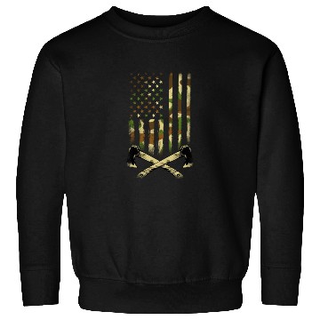 Discover American Camouflage Throwing Axes - US Flag Axe Sweatshirts