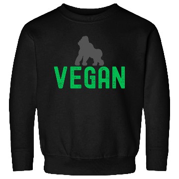 Discover VEGAN Gorilla Sweatshirts