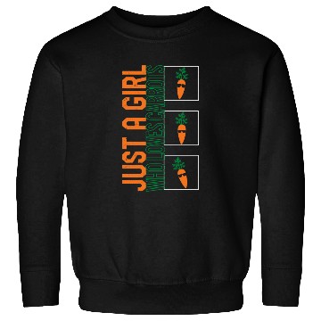 Discover Carrot Vegetable Sweatshirts, Just A Girl Who Loves
