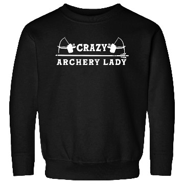 Discover Crazy Archery Lady Archer Sweatshirts