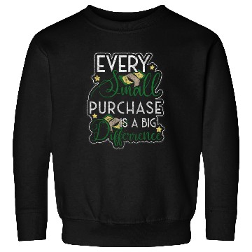 Discover Self-Employed Work Money Business Sweatshirts