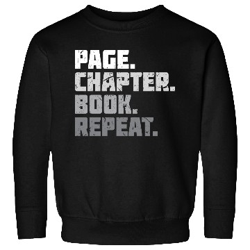 Discover Page Chapter Book Lover Reading Sweatshirts