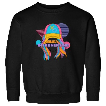 Discover Busy Introverting 90s Style Vibe Nineties Sweatshirts
