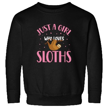 Discover Sloth Sloths, Girl, Trees Sweatshirts