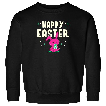 Discover Happy Easter Egg Bunny Sayings Sweatshirts