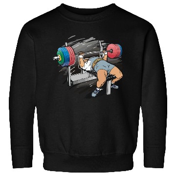 Discover Powerlifting bench press gift for powerlifter gym Sweatshirts