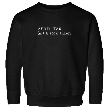 Discover A Sock Thief Shih Tzu Sweatshirts