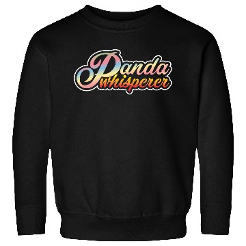Discover Panda Whisperer Giant Panda Bear Animal Bear Lover Sweatshirts