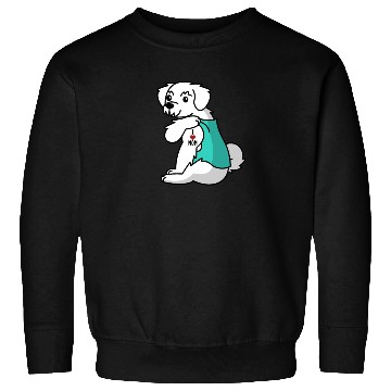 Discover I Love Mom Tattoo Maltese Sweatshirts