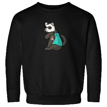 Discover I Love Mom Tattoo Ferret Sweatshirts