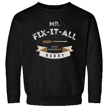 Discover Black Beige Light Brown Vintage Father's Day Sweatshirts