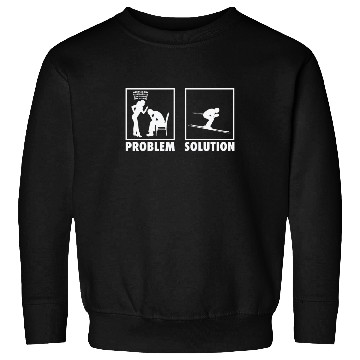 Discover Skiing Skiers Statement Problem Solution. Sweatshirts