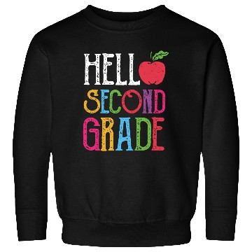 Discover Hello Second Grade Back To School Sweatshirts