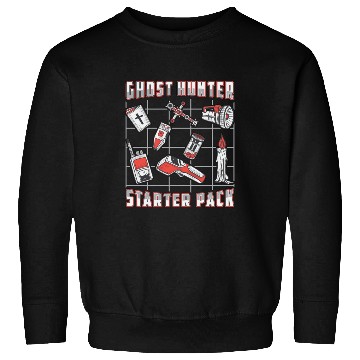 Discover Ghost Hunter Starter Pack Paranormal Ghost Hunting Sweatshirts