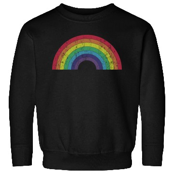 Discover Rainbow Pride Vintage Sweatshirts Design