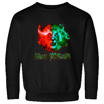 Discover fire lion Sweatshirts