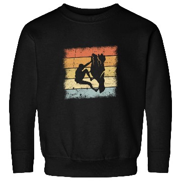 Discover Mountaineering Motif Sweatshirts