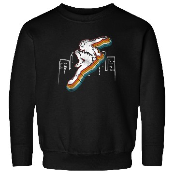 Discover Parkour Free Running Traceur Retro Sweatshirts