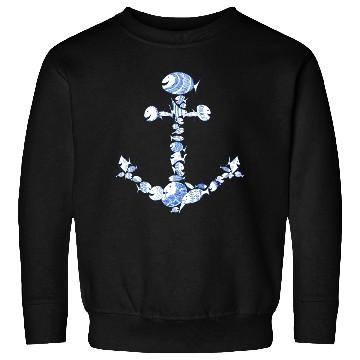 Discover anchor fishes fish sea Kulifish sunset Sweatshirts