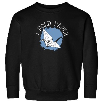 Discover I Fold Paper Japanese Origami Master Paper Cranes Sweatshirts
