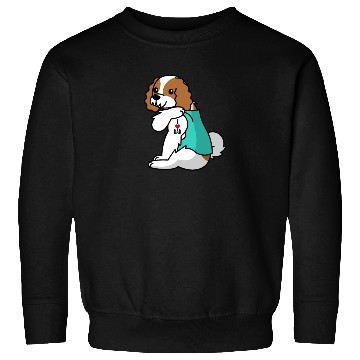 Discover I Love Dad Cavalier King Charles Spaniel Sweatshirts