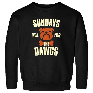 Discover Sundays are for the dogs Cleveland Ohio Sweatshirts