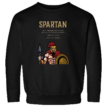 Discover Spartan Soldier Motivation Warrior Training Sweatshirts