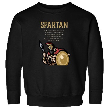 Discover Spartan Soldier Motivation Warrior Training Sweatshirts